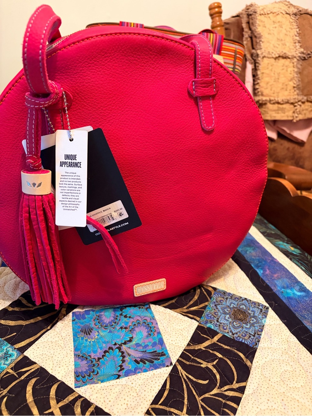 Luna Shopper Consuela Bag with  Strap